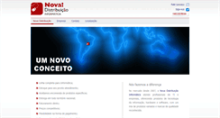 Desktop Screenshot of novadistribuicao.inf.br